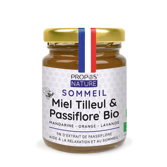 Propos' Nature Mélange Sommeil Bio - Miel - Passiflore - Lavande -125g