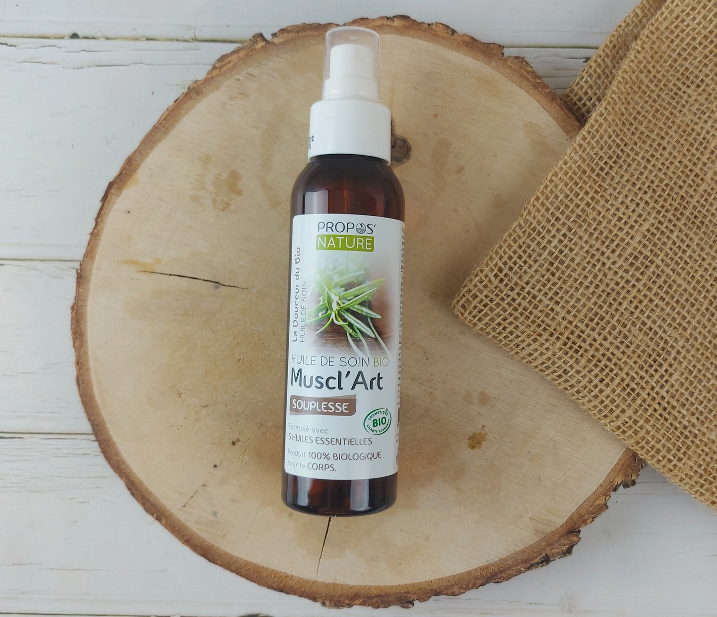 Propos'NatureHuile De Massage Muscl'art- Muscles & Articulation-bio 100ml